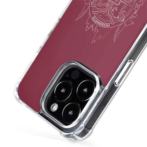 Wizarding Worlds Harry Potter Hogwarts Crest iPhone 15 Pro MagSafe Case